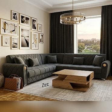 60 70 masa: Künc divan, Açılan — 1