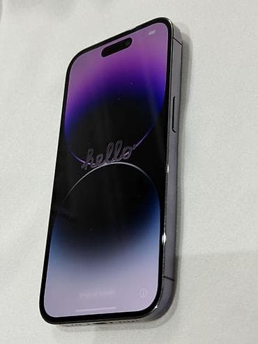 iphone 6s ekranı: IPhone 14 Pro, 128 GB, Deep Purple, Face ID — 3