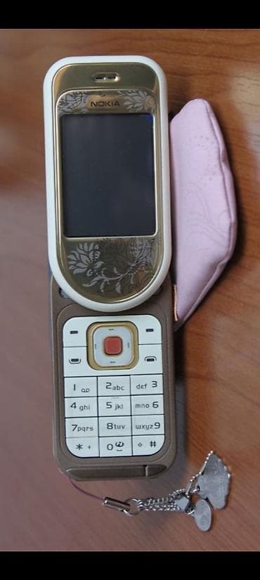gold lg: Nokia 7373, rəng - Qızılı, Düyməli — 5