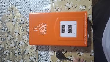 ev eşyalar: HIDRO THERM DVR-500VA Avtomatik Gərginlik Tənzimləyicisi - Model — 3