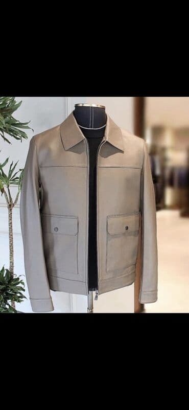 прокат мужских костюмов в баку: Kişi dəri gödəkçəsi - gödəkcə lincenzo dooro markasina aiddir — 1