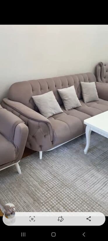 divan kireslo: Divan, Açılmayan, Bazasız, Vеlur parça — 2