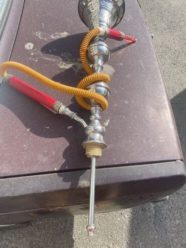 Metall nərgizə məxsus gövdə və şlanq dəsti. Xüsusiyyətlər: - Parlaq