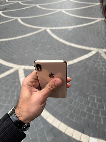 IPhone Xs Max, 64 GB, Qızılı, Simsiz şarj