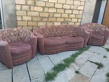 Klassik divan, 2 kreslo