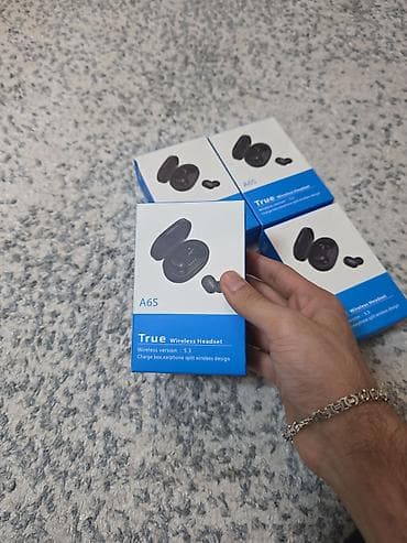 noutbuklar satilir: A6S True Wireless Headset – Bluetooth 5.3 TWS qulaqlıq Xüsusiyyətlər — 2