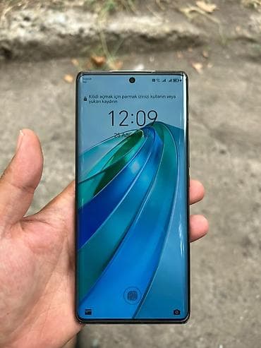 təlefon: Honor X9a, 256 GB, rəng - Yaşıl, Barmaq izi — 2