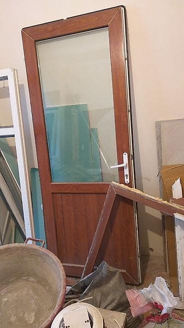 nerdivan nedir: Plastik pəncərə və qapı dəstləri Eve baxan teref ag, cole baxan terefi — 3