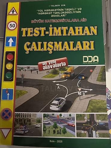 yol qaydaları kitabı: Məhsul: “Test-İmtahan Çalışmaları – Bütün kateqoriyalara aid” (Bakı — 2
