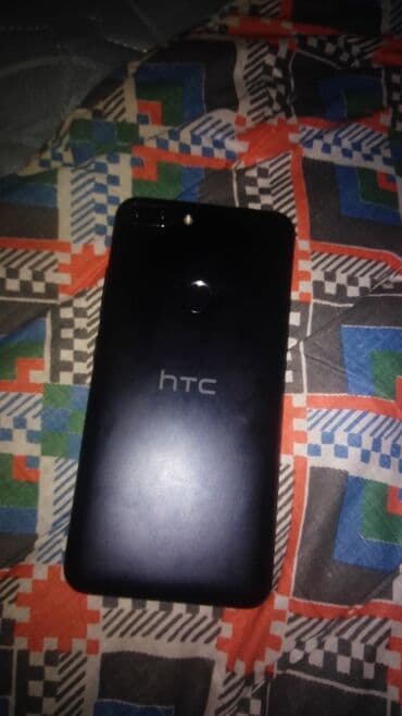 mingecevir telefon satisi: HTC Desire 12, rəng - Qara, Barmaq izi — 1
