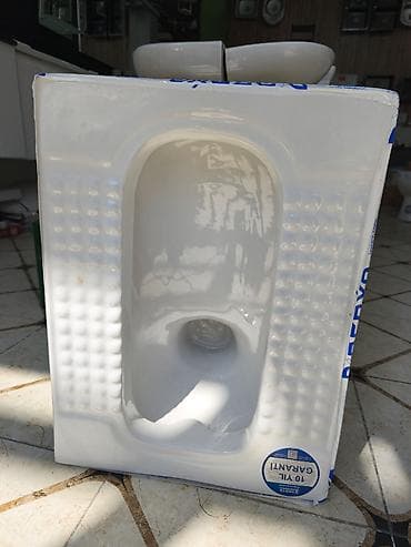 Məhsul: Döşəmə tipli türk hamam unitazı (squat toilet) - Material