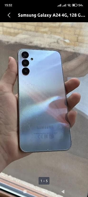 honor 40: Samsung Galaxy A24 4G, 128 GB, rəng - Bənövşəyi, Qırıq — 3