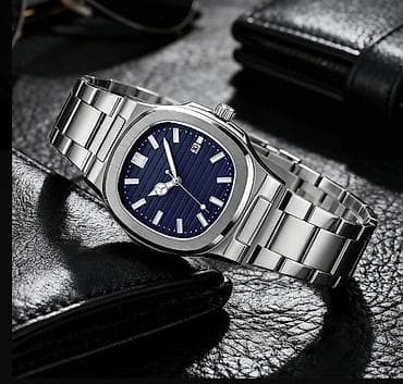 irşad electronics saatlar: Kvars mexanizmlə kişilər üçün elegan qol saatı - Korpus və qolbaq — 3