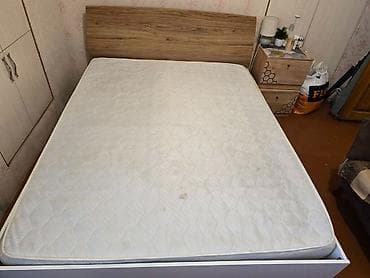 Çarpayılar: İşlənmiş, İkinəfərlik çarpayı, Bazasız, Matrassız, Siyirməsiz — 6