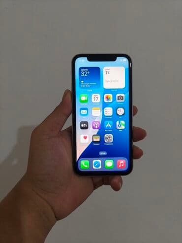 IPhone 11, 128 GB, Ağ, Face ID