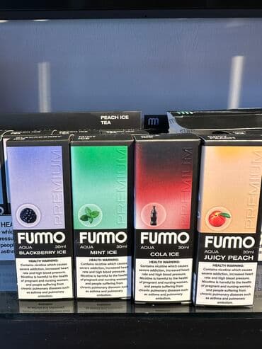 qəlyan elfbar: Fummo maye 30ml nikotin 5% 1) tütün 2) şaftalı soyuq çay 3) saqqız — 2
