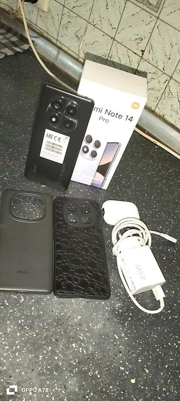 resmi note 12: Redmi 512 GB, rəng - Qara, Barmaq izi — 10