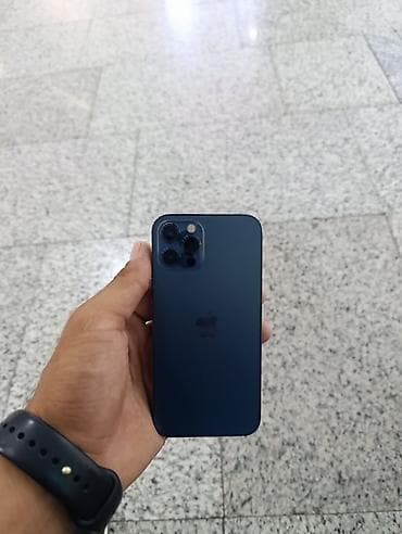 apple mac: IPhone 12 Pro, Göy, Face ID — 3
