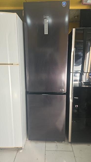 mini led: 2 qapılı Midea Soyuducu Satılır, rəng - Boz — 1