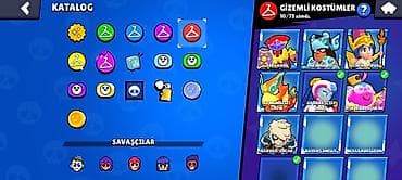 profil şəkilləri: Brawl Stars hesabı – yüksək səviyyəli, geniş kolleksiya - Kupa yolu — 6