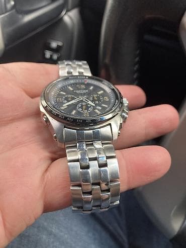 kişi saati: Qol saatı, Casio, rəng - Gümüşü — 2