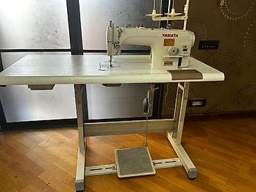Yamata sənaye tikiş maşını – tam komplekt iş masasından və pedal