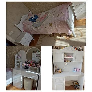 madeyra gence: Gənc yatağ dəsti satılır 550₼. Əla vəziyyətdədi. Ünvan Əhmədli — 1