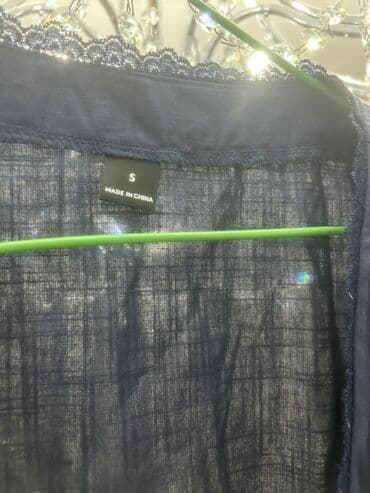 qara jaket: Qadınlar üçün nazik yaylıq/kofta üstü jaket - Rəng: tünd göy - Bədən — 3