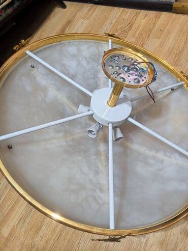 настольные лампы: Çılçıraq, 6 lampa, Şüşə — 3