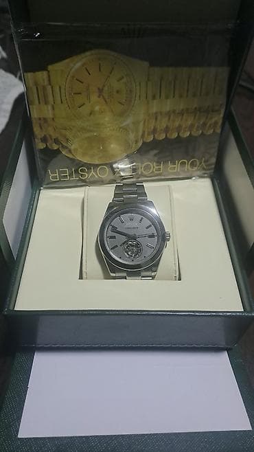 saat mexanika: Qol saatı, Rolex, rəng - Gümüşü — 1