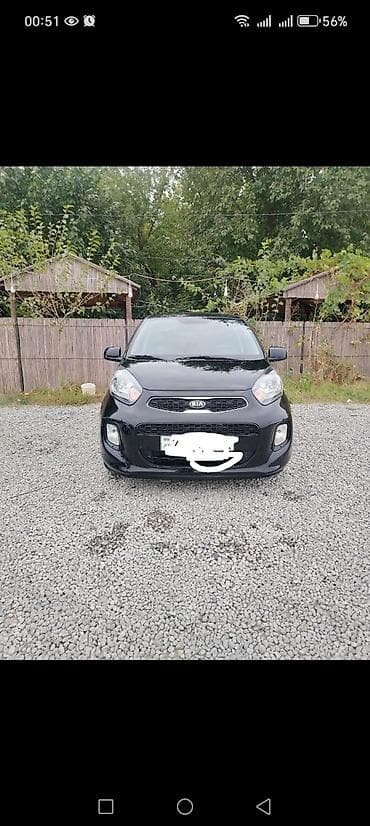 byd satilir: Kia Picanto, qara rəngli, 5 qapılı hetçbek. Texniki xüsusiyyətlər və — 3