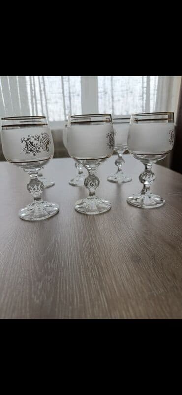 caxir qabi: Qədəhlər, 6 ədədli dəst — 1