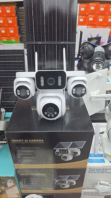 Solar enerjili “Smart AI Camera” – açıq/qapalı mühit üçün ağıllı