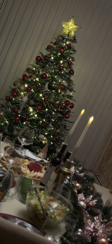 nərdivan üzərində şaxta baba: Bu, evinizdə bayram əhval-ruhiyyəsi yaratmaq üçün ideal olan böyük — 2