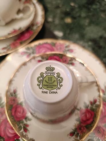 kofe servisi: Çay dəsti, Kobalt, 6 nəfərlik, Almaniya — 2