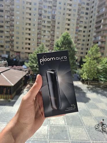 şəxsi əşyalar: Cihaz + 3 istənilən stick cəmi 45AZN Məhsul: Ploom Aura – Jet Black — 1