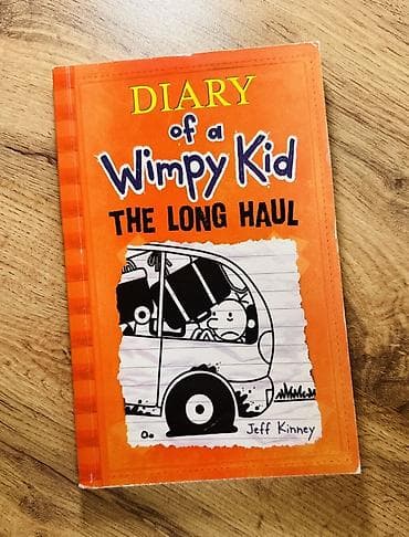 Художественная литература: Məhsul: Kitab – “Diary of a Wimpy Kid: The Long Haul” Müəllif: Jeff — 1