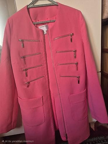 Paltolar: Palto, Waggon, rəng - Çəhrayı — 2