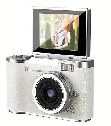 Rəqəmsal HD fotoaparat – flip ekranlı, kompakt dizayn - Yüksək