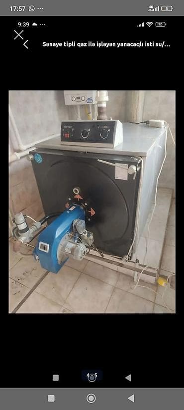 isti pol borulari: Qaz yanacaqlı brülör – Iran Radiator RAN 25 Texniki göstəricilər: - — 9
