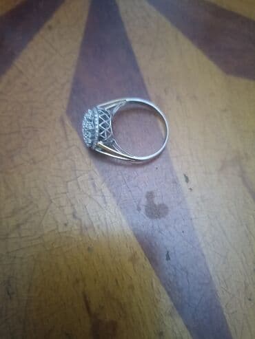 999 eyarli qizilin qiymeti: Üzük, Ağ qızıl, 750 Əyar, Brilyant — 5