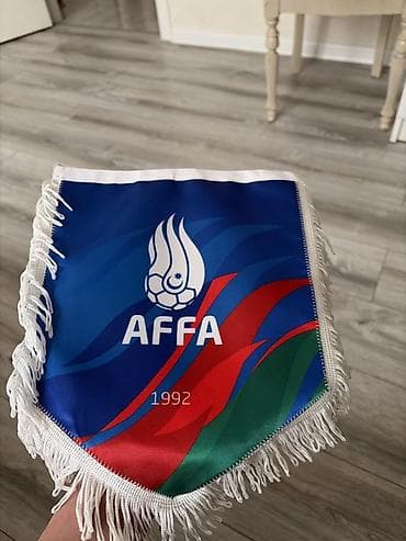 bayraq hardan almaq olar: AFFA dekorativ bayraqça/pənnant - Rəsmi AFFA (Azərbaycan Futbol — 1