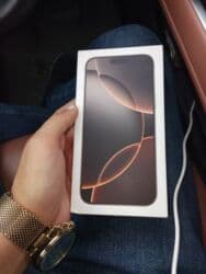 iphone tecili: IPhone 16 Pro Max, 256 GB, Natural Titanium, Barmaq izi, Face ID — 3