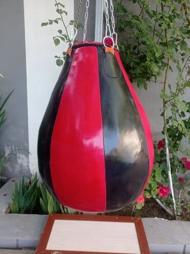 boks lapası: Dəri zamenitel brezent materiallarından boks 🥊 kisələri — 10
