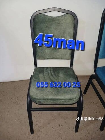 диван и стол на кухню: Yeni, Sadə stul, Dəri, Azərbaycan — 5