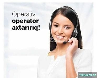 telefon temiri merkezi: Çağrı mərkəzi operatoru tələb olunur — 1