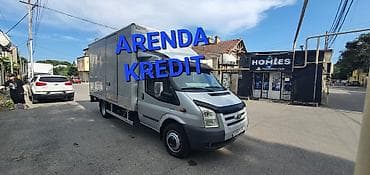 tap az neqliyyat: Ford Transit yük maşını – tentli/furgon tipli kuzov və hidravlik arxa — 1
