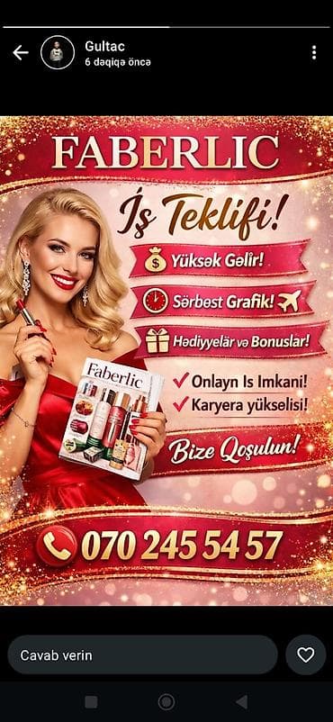 Anbar: Kosmetoloq tələb olunur, Faiz, Təcrübəsiz, Təlim — 2