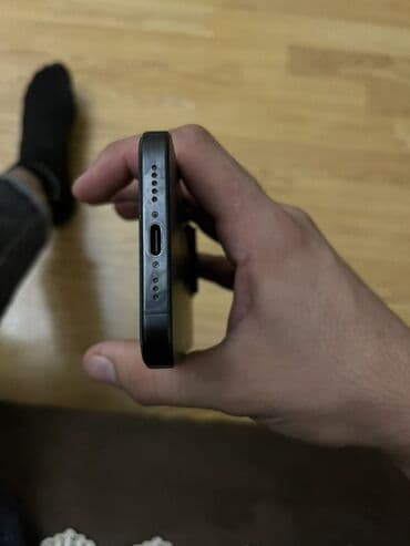 14 про бу цена: IPhone 15 Pro, 128 GB, Black Titanium, Face ID — 6