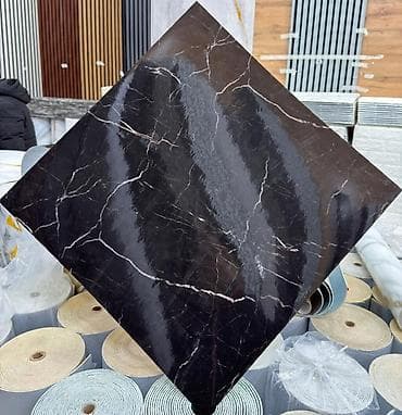 Pvc Mermer Panel Mərmər effekti verən PVC divar panelləri. 1.Arxası